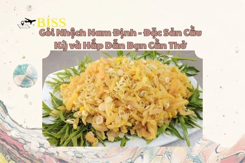 Gỏi Nhệch Nam Định - Đặc Sản Cầu Kỳ và Hấp Dẫn Bạn Cần Thử