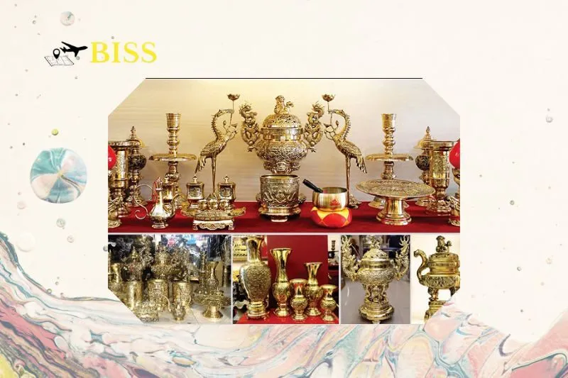 Các sản phẩm nổi bật của làng nghề đúc đồng Ý Yên Nam Định